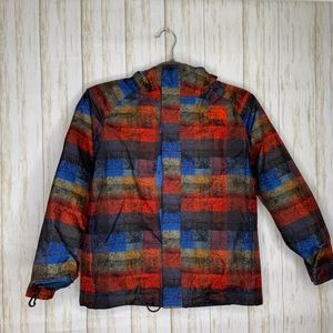The north face BOYS KIDS hoodie Jacket 7/8 EUC